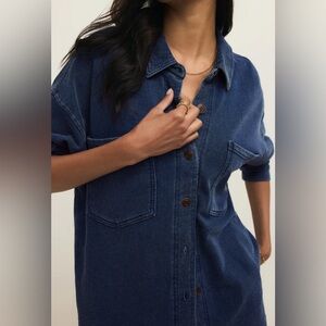 Z Supply Knit Denim Jacket